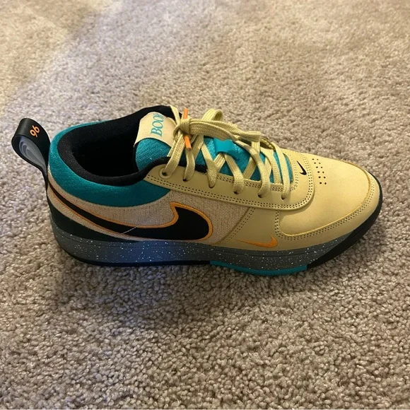Nike Air Book 1 Mowabb Basketball Shoes Size 10 Sesame Dusty Cactus Devin Booker